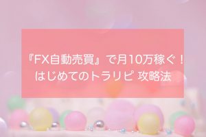 トラリピ 初心者